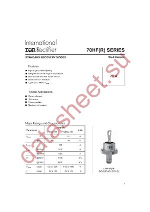 71HF40 datasheet  